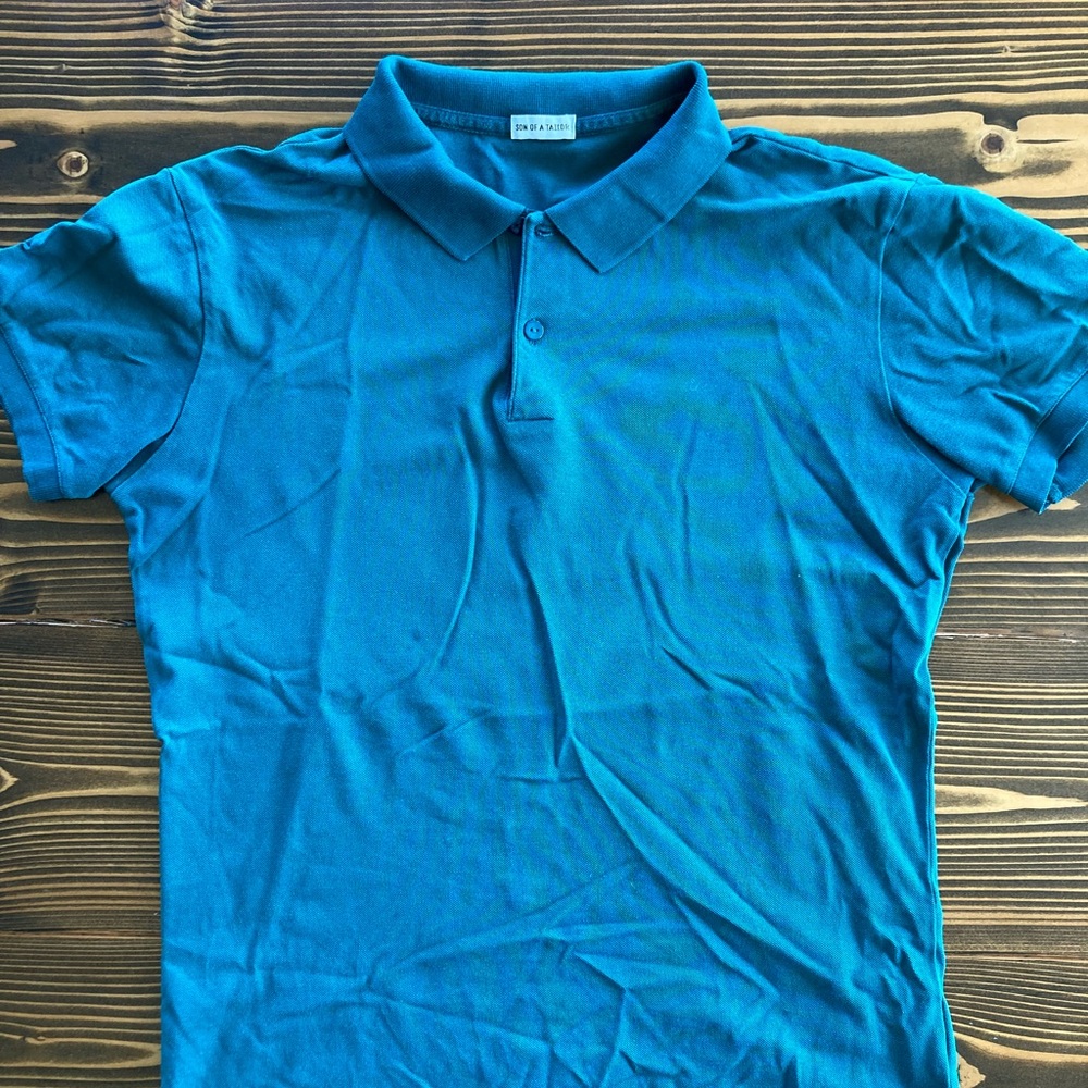 Men's Teal Polo Shirt